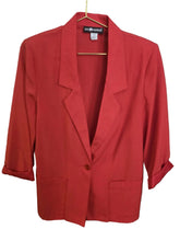 Load image into Gallery viewer, Roses are Red Blazer | By SAG Harbor | Size 8