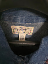 Load image into Gallery viewer, Bingo Queen Bee Jean Sequins Top | by Tantrums | Size 2X