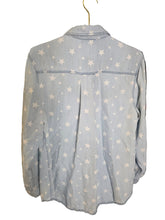 Load image into Gallery viewer, Hollywood Bob Ross starred Chambray | by Lane Bryant| Size 14/16