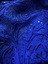 Load image into Gallery viewer, Royal Smurfette dress| by Belle Badgley Mischka| Size 12