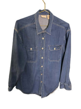 Load image into Gallery viewer, Ride Me like a Bull Jean top| by Crossroads | Size XL