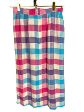 Load image into Gallery viewer, Pinky Brewster Corporate Gingham skirt| by RLM| Size 6 petite