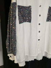 Load image into Gallery viewer, Katy Perry Fireworks Shacket | by CHICME| size XXL