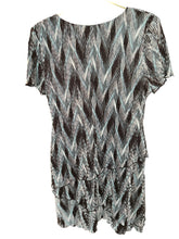 Load image into Gallery viewer, Peacock Feather Dress| by Connected Apparel| Size 10