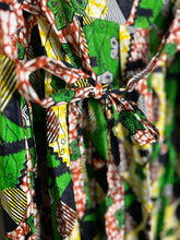 Load image into Gallery viewer, Afro Dalmatian Maxi Skirt| Handmade| Size: One Size