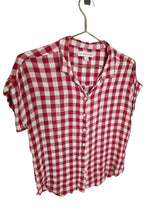 Load image into Gallery viewer, PSY Gingham Style button down shirt| by Alexander Jordan| Size Small