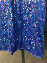 Load image into Gallery viewer, Well Kept Smurfette 2 Piece Sequin Dress Suit| by Jewel Queen | Size Small