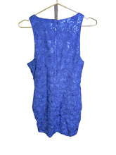 Load image into Gallery viewer, Royal Smurfette dress| by Belle Badgley Mischka| Size 12