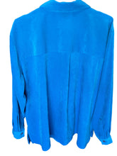 Load image into Gallery viewer, Smurf Village button down| By Sag Harbor Woman| Size 24W