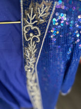 Load image into Gallery viewer, Well Kept Smurfette 2 Piece Sequin Dress Suit| by Jewel Queen | Size Small