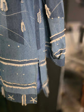 Load image into Gallery viewer, Edward Scissorhands on project Runway Chambray blazer | by Anage | Size Small