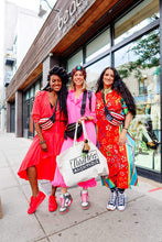 Load image into Gallery viewer, The Ultimate LUXE Thrifters Anonymous MEGA Shopper tote by Mes Deux Amis| Size XXL