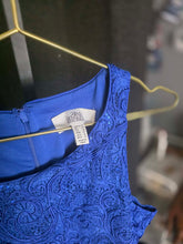 Load image into Gallery viewer, Royal Smurfette dress| by Belle Badgley Mischka| Size 12