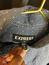 Load image into Gallery viewer, Preppy Polka Button down| By Express | Size Small