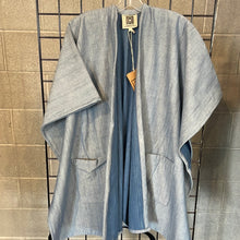 Load image into Gallery viewer, Thrifters ANONYMOUS Blue Kimono| by KH House of Khaddar