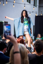 Load image into Gallery viewer, Thrifters ANONYMOUS Blue Kimono| by KH House of Khaddar