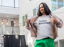 Load image into Gallery viewer, Thrifters ANONYMOUS Official Members ONLY T-Shirt| by Mes Deux Amis