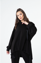 Load image into Gallery viewer, Thrifters ANONYMOUS Tie Me Up sweatshirt| By Mes Deux Amis