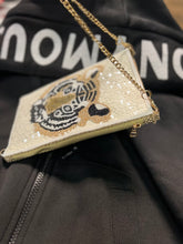 Load image into Gallery viewer, Eye of the Tiger is on you Beaded Cross Body Bag | by Rikki Design