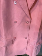 Load image into Gallery viewer, JK Varsity Blazer Pink and White Leader of the Pack Blazer Dress | by KH House of Khaddar