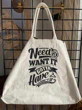 Load image into Gallery viewer, The Ultimate LUXE Thrifters Anonymous MEGA Shopper tote by Mes Deux Amis| Size XXL