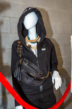 Load image into Gallery viewer, Over the Shoulder Thrifters ANONYMOUS Guitar Purse & Fanny Strap| by Mes Deus Amis