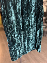 Load image into Gallery viewer, Peacocky Velvet Dress | By All That Jazz | Size 5/6 Petite Vintage
