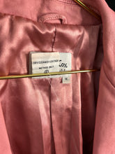 Load image into Gallery viewer, A Dose Pepto Bismal Leather Blazer | by Pamela Coy| Size 1X
