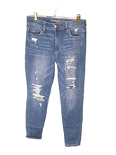 Load image into Gallery viewer, Frosted Shredded Wheat Jeans | by American Eagle| Size 10 NWT
