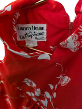 Load image into Gallery viewer, Red Flag MooMoo dress| by Liberty House by Tropicana Hawaii | Size Small-Medium

