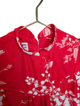 Load image into Gallery viewer, Red Flag MooMoo dress| by Liberty House by Tropicana Hawaii | Size Small-Medium
