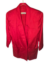 Load image into Gallery viewer, Suge Knight Red Flag Blazer | by Laurel by Escada | Size 40
