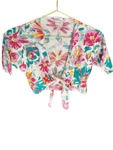 Load image into Gallery viewer, Billy Billy Bamba Bouquet Tie Up top | by Avon Fashions| Size XS
