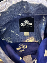Load image into Gallery viewer, Don’t forget the Lime Papi Happy Hour Button Down shirt| By Corona | Size Large

