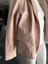 Load image into Gallery viewer, Pretty in Pink Leather Jacket| by INC | Size XL
