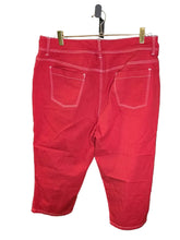 Load image into Gallery viewer, You Betta Ketchup pants | by Bill Blass Stretch Jeanswear| Size 16 Vintage

