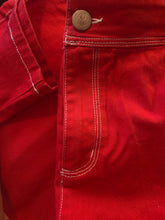 Load image into Gallery viewer, You Betta Ketchup pants | by Bill Blass Stretch Jeanswear| Size 16 Vintage
