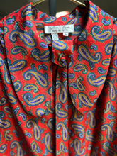 Load image into Gallery viewer, Amoebas under the Microscope Paisley Top| by Laura &amp; Jayne Collection| Size 14

