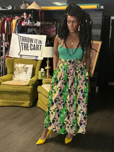Load image into Gallery viewer, Afro Dalmatian Maxi Skirt| Handmade| Size: One Size
