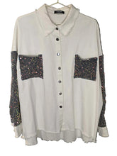 Load image into Gallery viewer, Katy Perry Fireworks Shacket | by CHICME| size XXL
