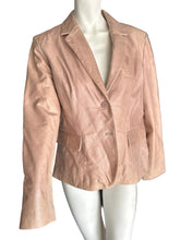 Load image into Gallery viewer, Pretty in Pink Leather Jacket| by INC | Size XL
