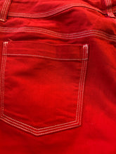 Load image into Gallery viewer, You Betta Ketchup pants | by Bill Blass Stretch Jeanswear| Size 16 Vintage
