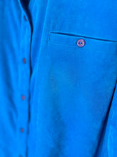 Load image into Gallery viewer, Smurf Village button down| By Sag Harbor Woman| Size 24W
