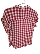 Load image into Gallery viewer, PSY Gingham Style button down shirt| by Alexander Jordan| Size Small
