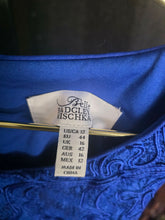 Load image into Gallery viewer, Royal Smurfette dress| by Belle Badgley Mischka| Size 12
