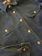 Load image into Gallery viewer, Ride Me like a Bull Jean top| by Crossroads | Size XL
