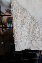 Load image into Gallery viewer, Grandma Anonymous Vintage Cream Knit by Childress &amp; Block ASPEN | Size Small
