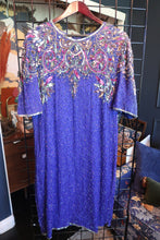 Load image into Gallery viewer, Member of the Week Vintage Sequin Dress by Laurence Kazar | Size 12
