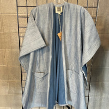 Load image into Gallery viewer, Thrifters ANONYMOUS Blue Kimono| by KH House of Khaddar

