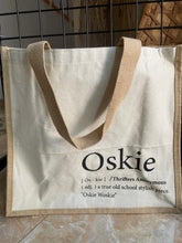 Load image into Gallery viewer, The &quot;Oskie&quot; Vintage lover Tote Bag|by Mes Deux Amis| Size L
